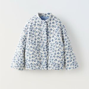 Floral quilted jacket